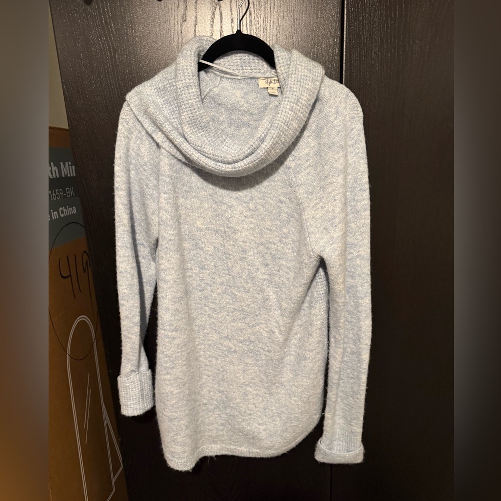 Baby blue sweater